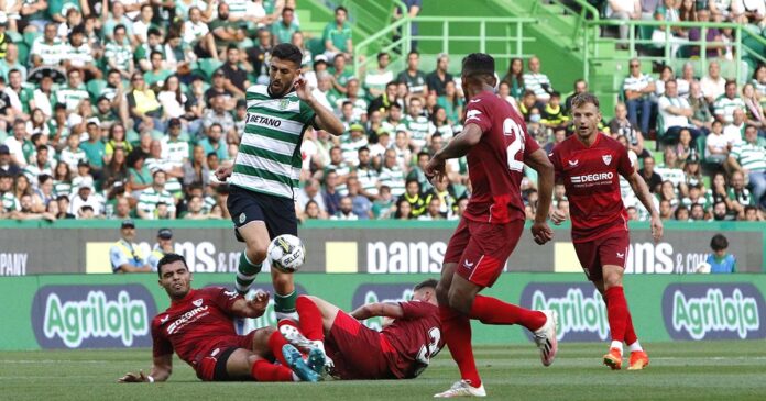 Sporting no torneio dos Cinco Violinos