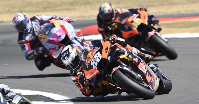 Miguel Oliveira no Grande Prémio de Inglaterra
