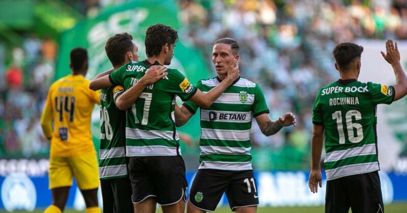 Sporting goleou o Portimonense