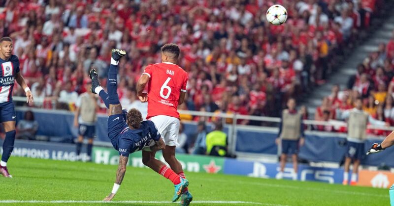 Benfica empatou com o PSG