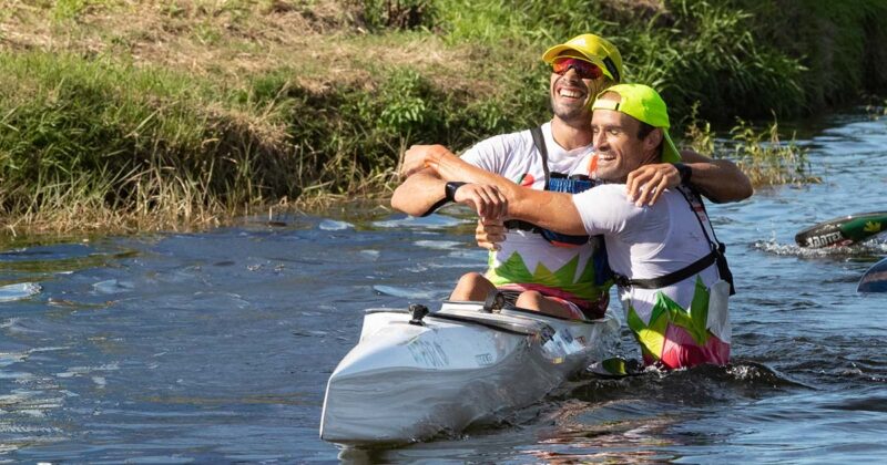 Jos&eacute; Ramalho e Fernando Pimenta campe&otilde;es