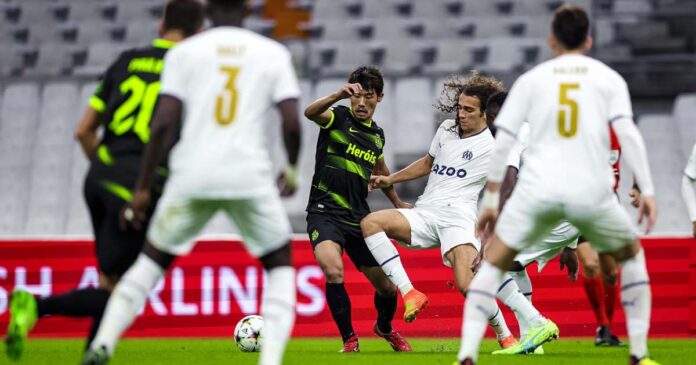 Sporting perdeu com o Marselha