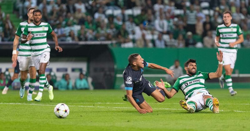 Sporting perdeu com o Marselha
