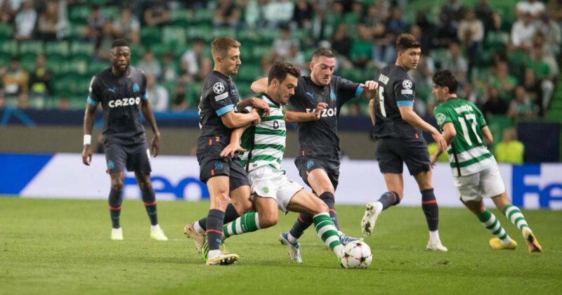 Sporting perdeu com o Marselha