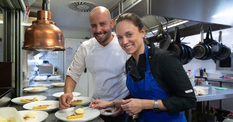 Chef Thiago C&eacute;sar e Chef Inga Martin