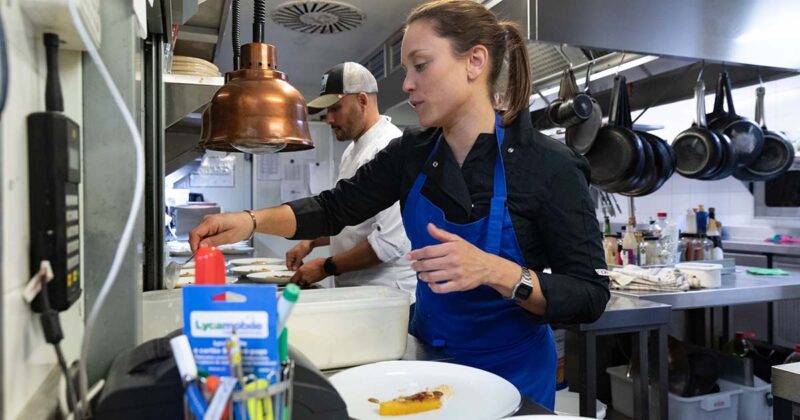 Chef Thiago C&eacute;sar e Chef Inga Martin
