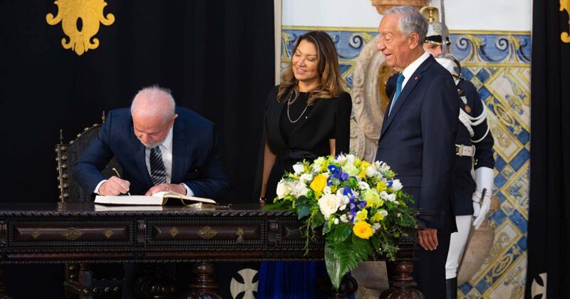 Lula da Silva visita Portugal