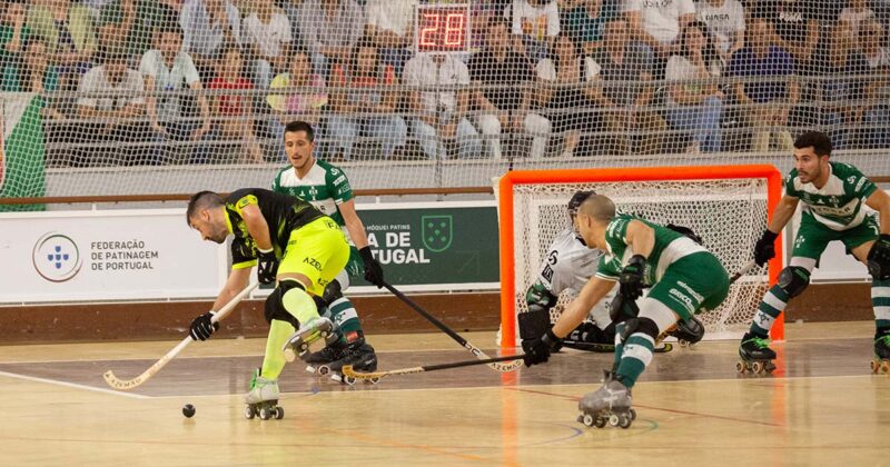 Sporting H&oacute;quei em Patins