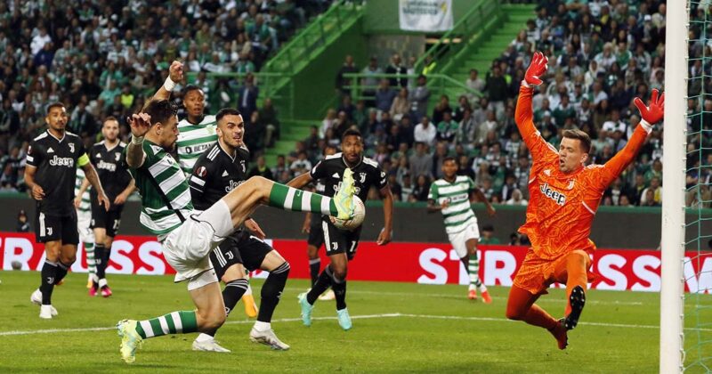 Sporting Liga Europa Juventus