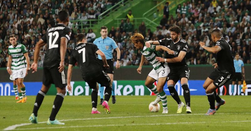 Sporting Liga Europa Juventus