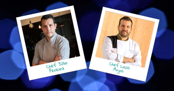 Chef Júlio Pereira e Louis Anjos