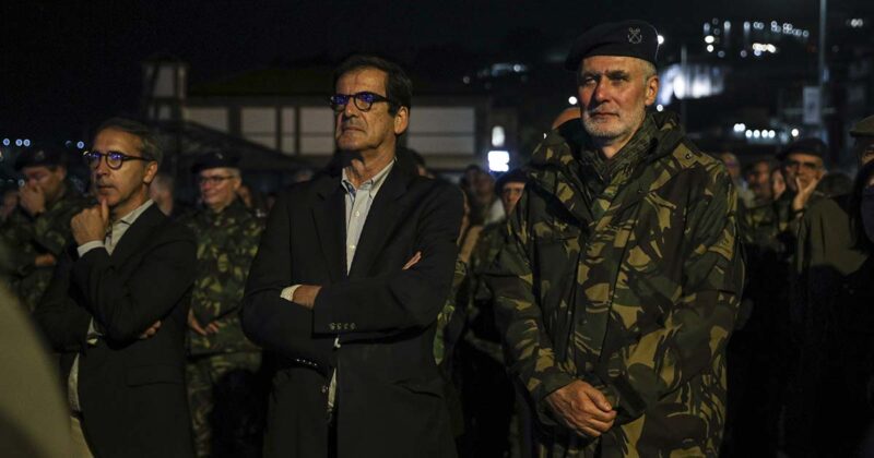 Almirante Gouveia e Melo e Rui Moreira