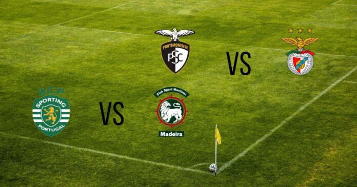 Liga Portugal 32 jornada Sporting Marítimo Portimonense Benfica