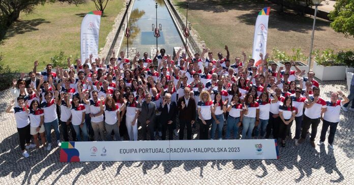 Equipa Portugal - Jogos Europeus Cracóvia Equipa Portugal Cracóvia