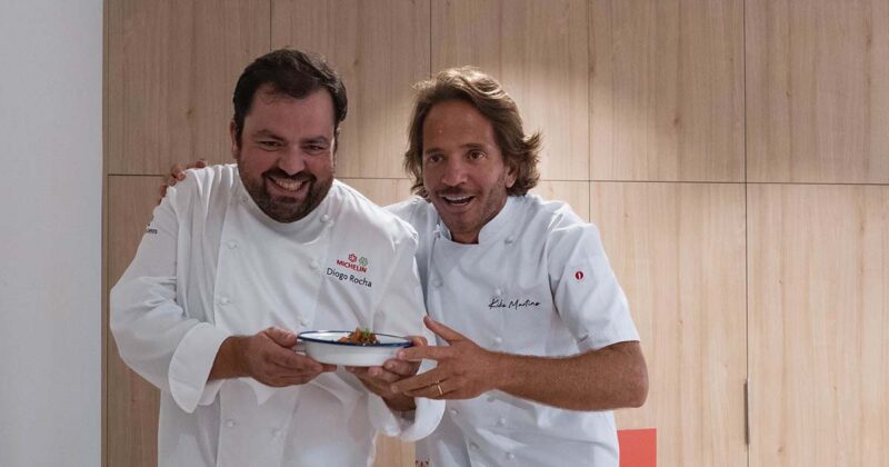 Chefs Diogo Rocha e Kiko Martins