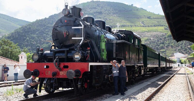 comboio hist&oacute;rico regressou Douro