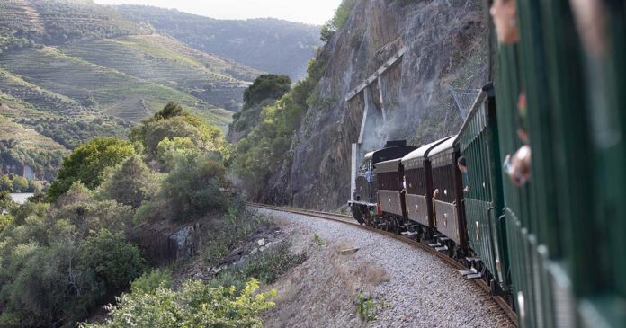 comboio histórico regressou Douro
