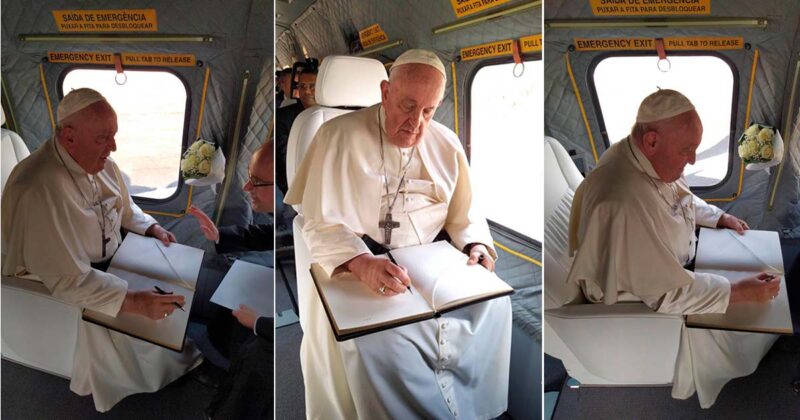 Papa Francisco For&ccedil;a A&eacute;rea