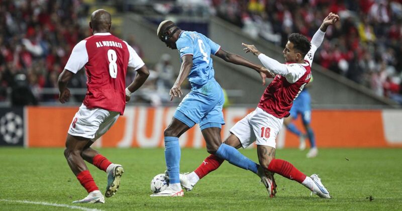 SC Braga vs N&aacute;poles
