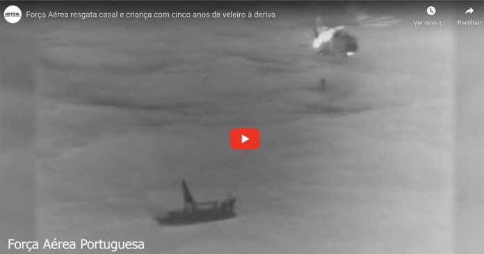 resgate de casal e criança