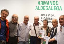 Armando Aldegalega: apresentou livro biográfico “Uma Vida a Correr por Paixão” Armando Aldegalega
