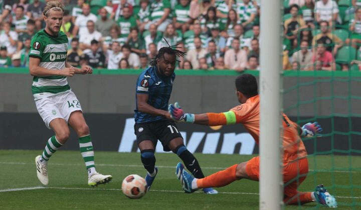 Atalanta venceu Sporting Alvalade