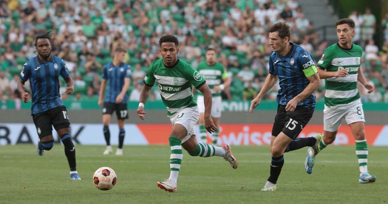 Atalanta venceu Sporting Alvalade