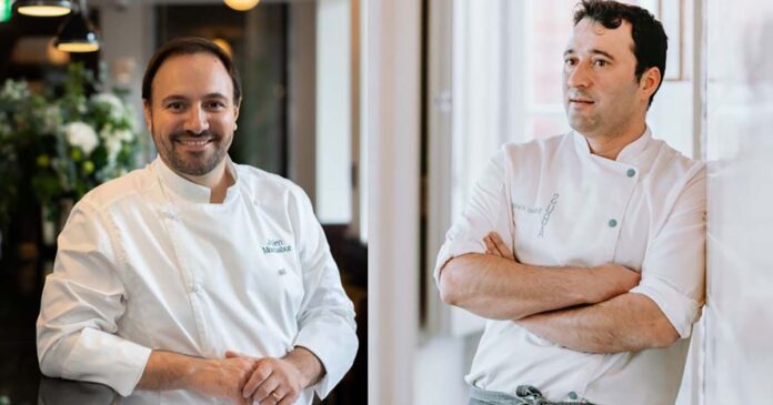Chefs Julien Montbabut e Fábio Alves