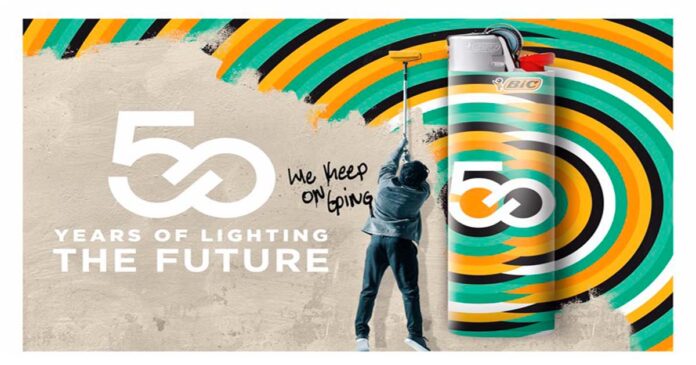 isqueiro BIC 50 anos