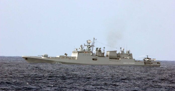 Marinha navio russo