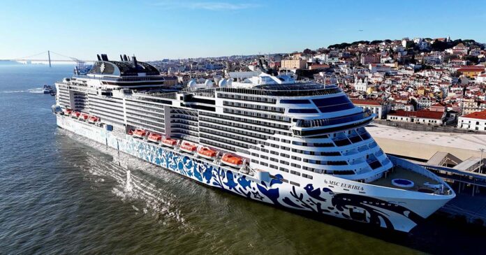 MSC Euribia em Lisboa MSC Euribia em Lisboa