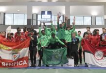 Sporting renova títulos de campeão nacional sub-20 em masculinos e femininos Sporting campeão nacional