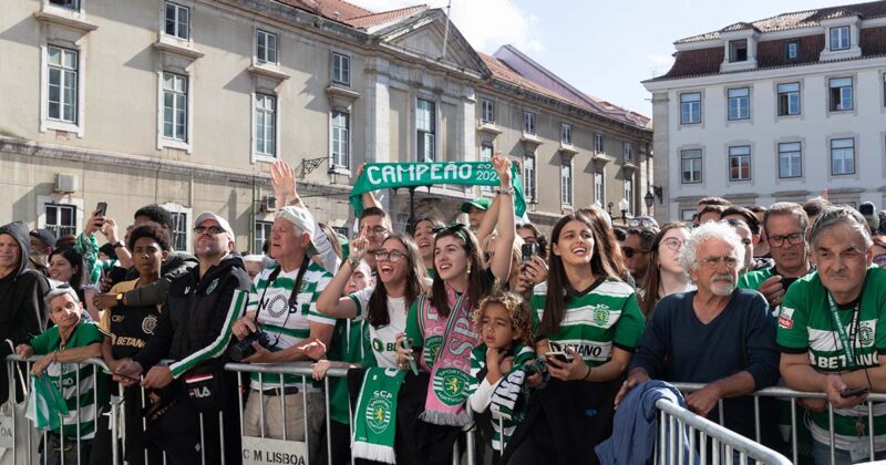 Adeptos do Sporting