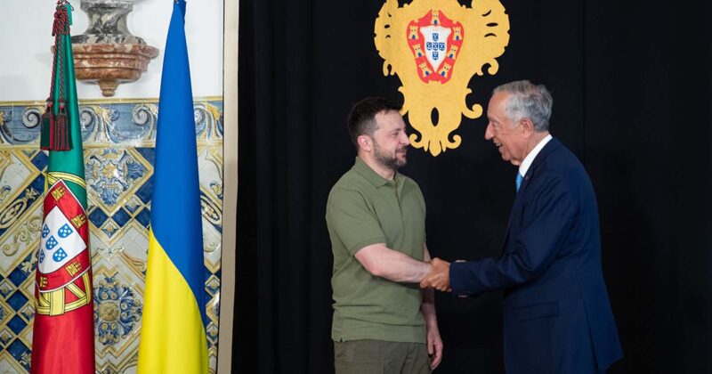 Zelensky em Portugal