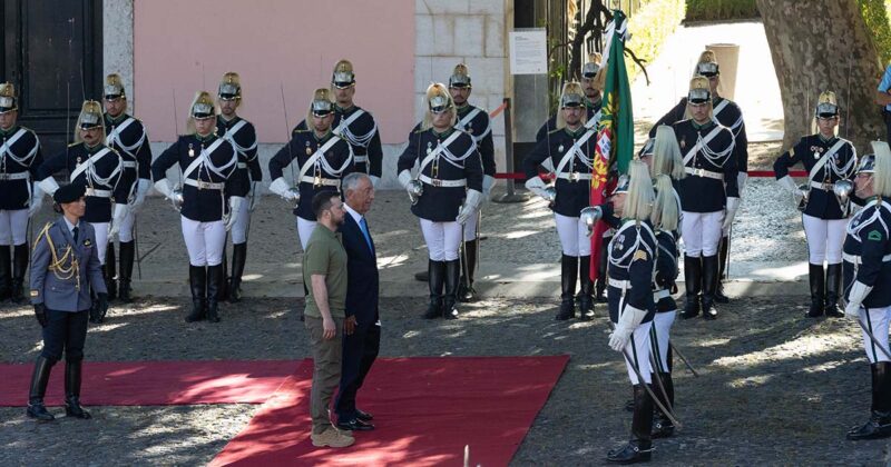 Zelensky em Portugal