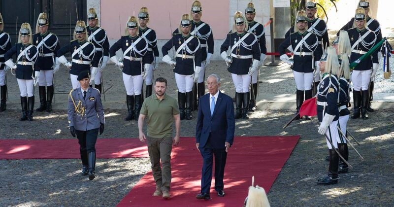 Zelensky em Portugal