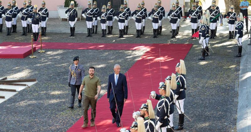 Zelensky em Portugal