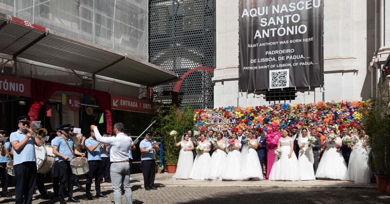 noivas no museu