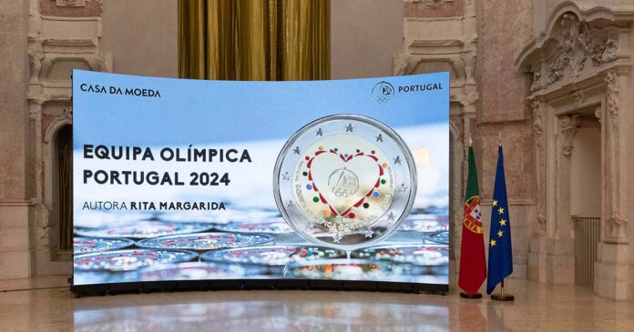 Moeda Equipa Olímpica Portugal