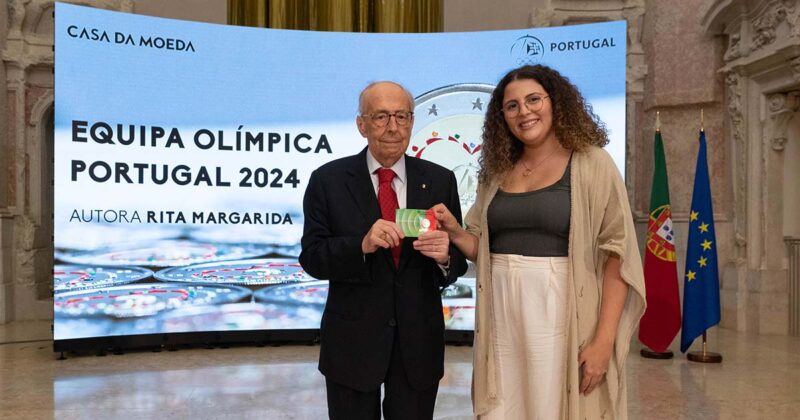 Moeda Equipa Ol&iacute;mpica Portugal
