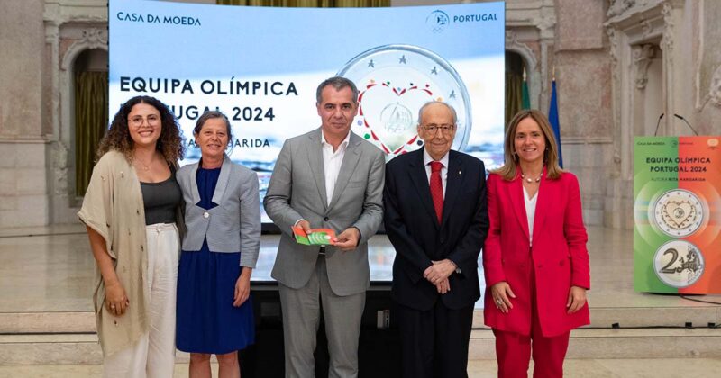 Moeda Equipa Ol&iacute;mpica Portugal