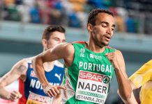 Isaac Nader bate recorde de Portugal Isaac Nader recorde