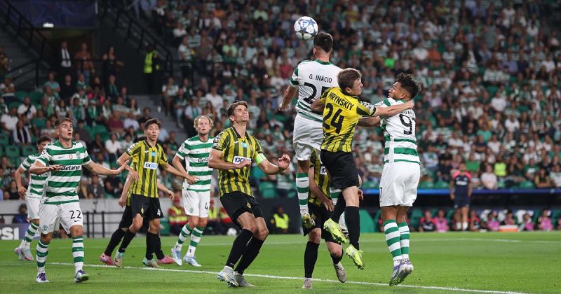 Sporting Liga dos Campe&otilde;es