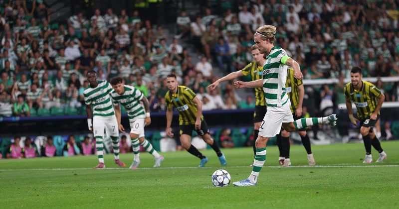 Sporting Liga dos Campe&otilde;es