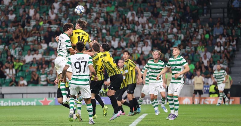 Sporting Liga dos Campe&otilde;es