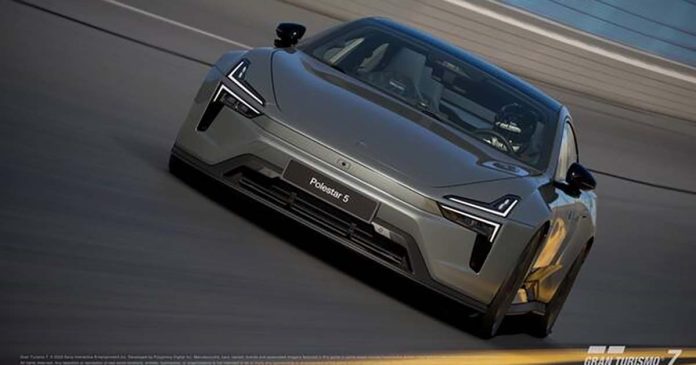 Polestar 5 no Gran Turismo