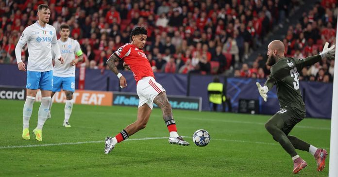 Benfica Nápoles Liga dos Campeões
