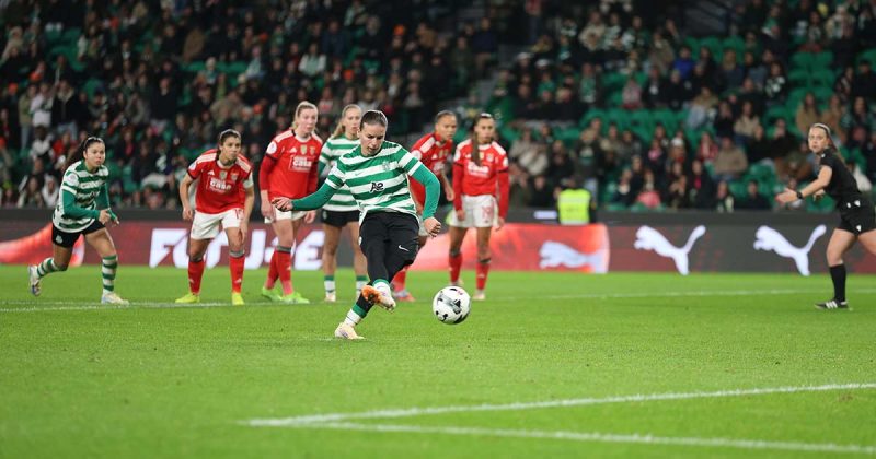 D&eacute;rbi Feminino Sporting Benfica