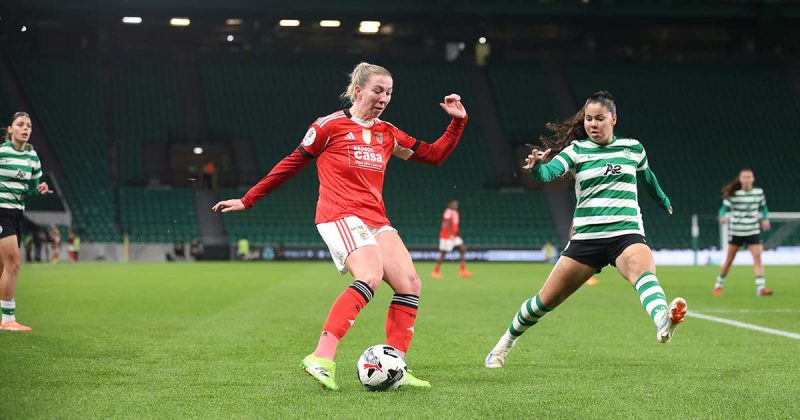 D&eacute;rbi Feminino Sporting Benfica