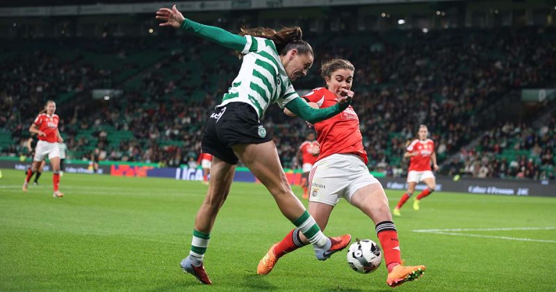 D&eacute;rbi Feminino Sporting Benfica